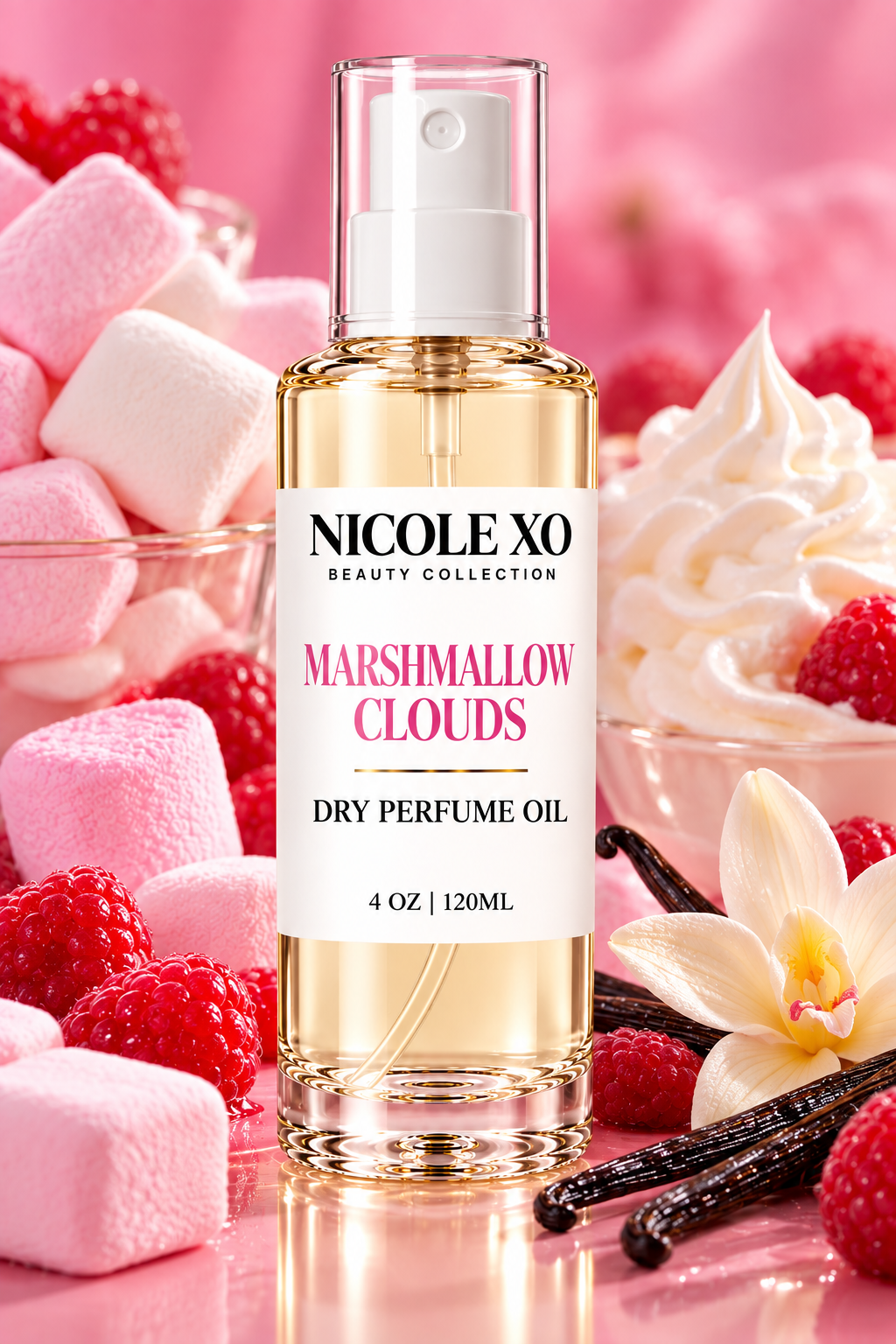 MARSHMALLOW CLOUDS - DRY PERFUME OIL
